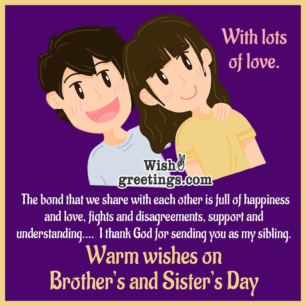 Brother’s and Sister’s Day Wishes Messages Wish Greetings