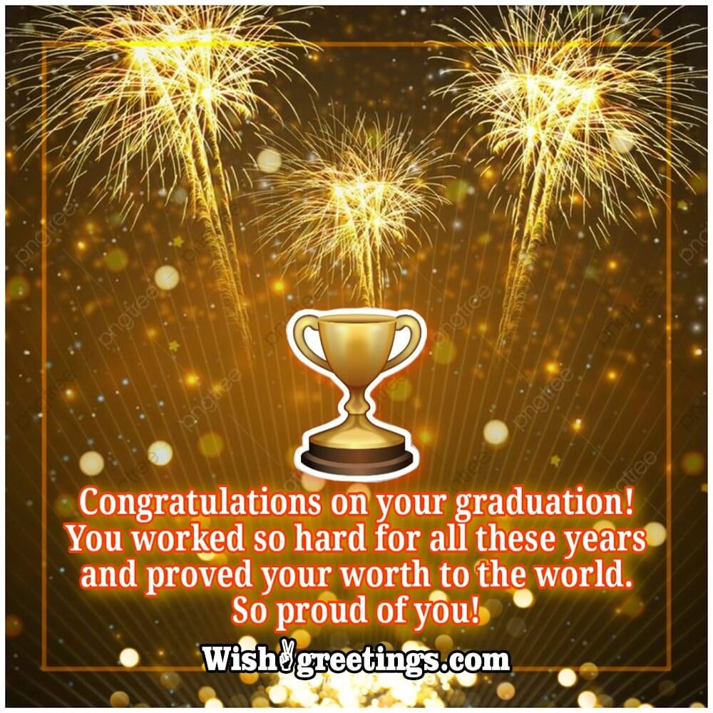 Congratulations On Graduation Wish