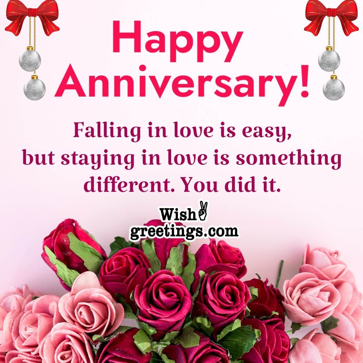 Happy Anniversary Wishes Images - Wish Greetings