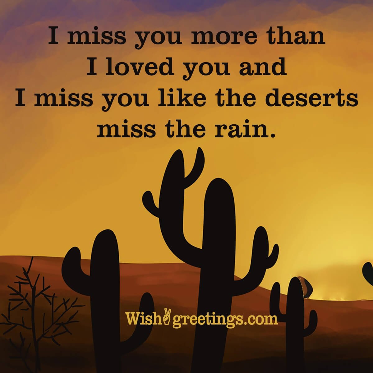 I Miss You More