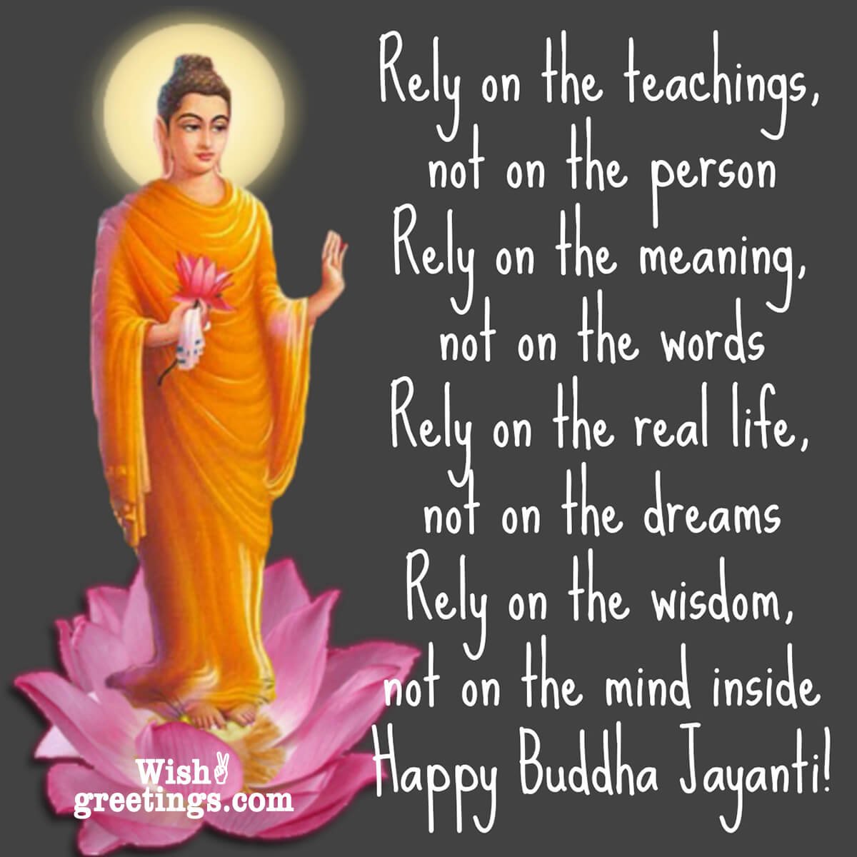 Happy Buddha Purnima Message Picture