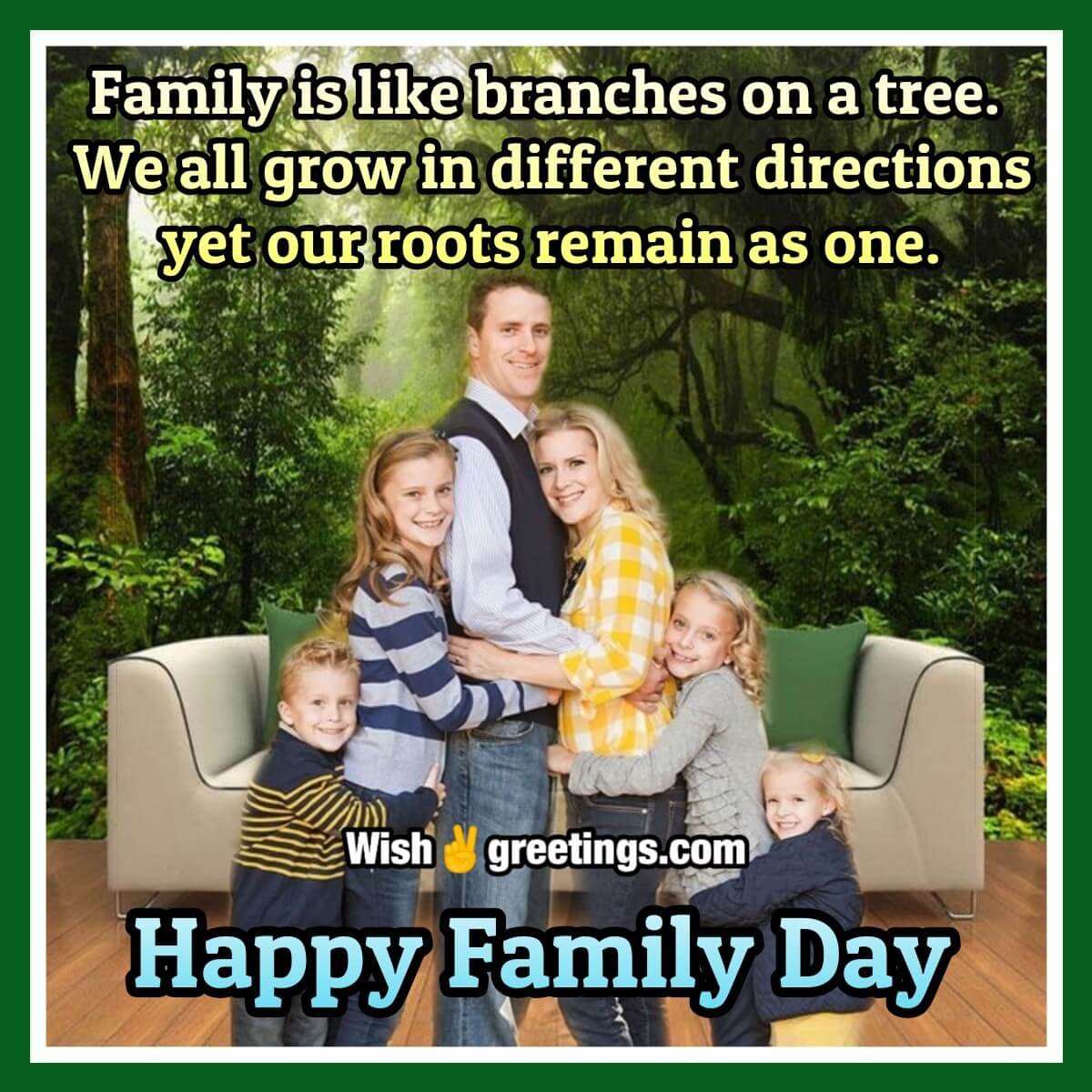 Family Day Wishes Messages