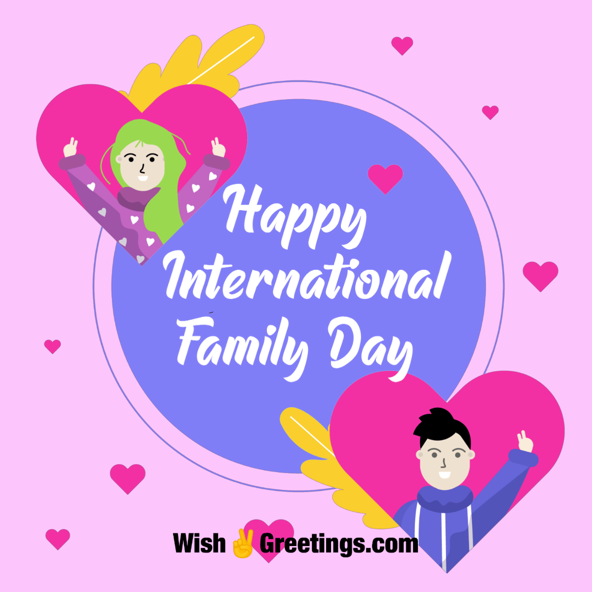 Happy International Family Day Image