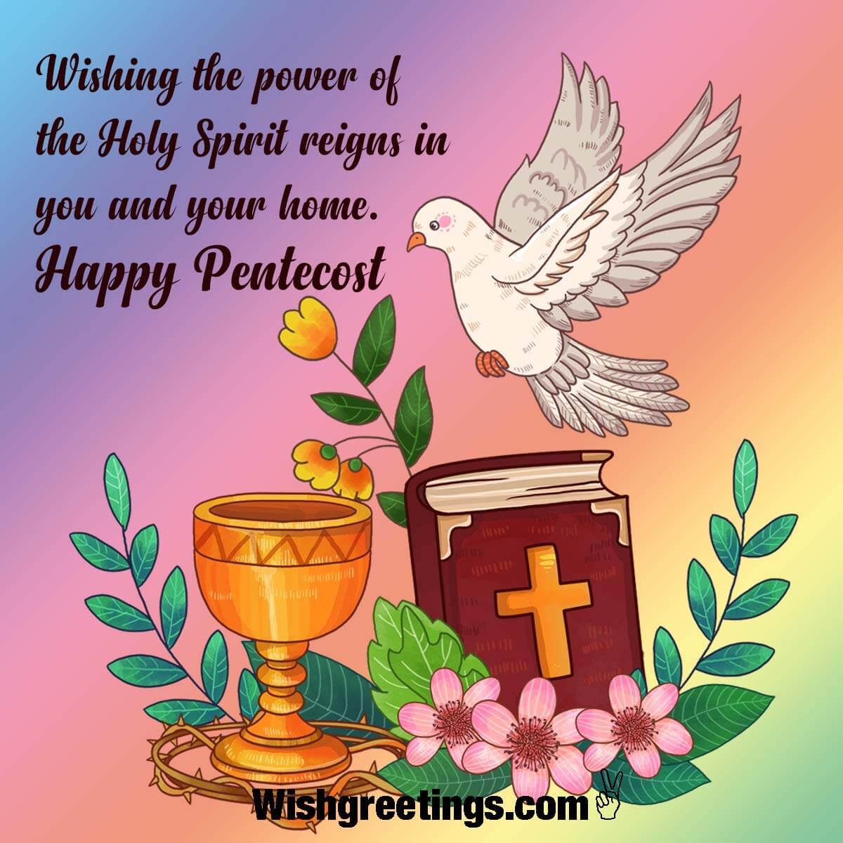 Happy Pentecost Greeting