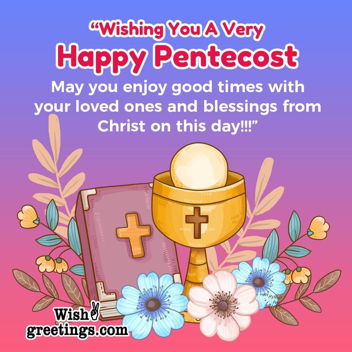 Happy Pentecost Greetings
