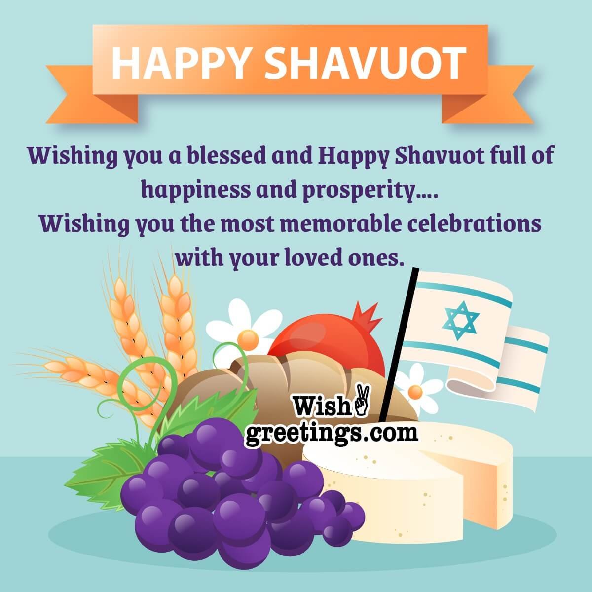 Shavout Wishes