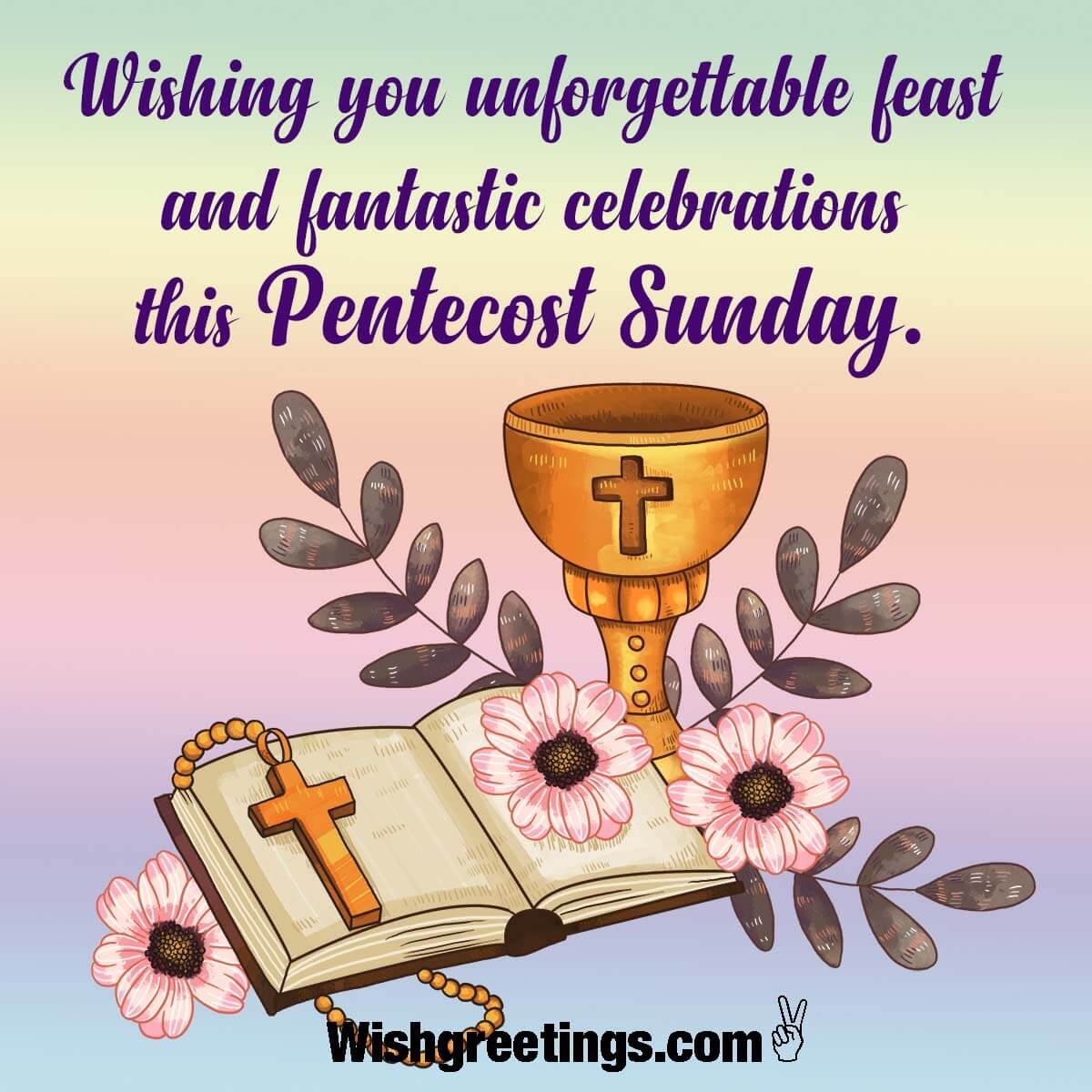 Wishing You Pentecost Sunday