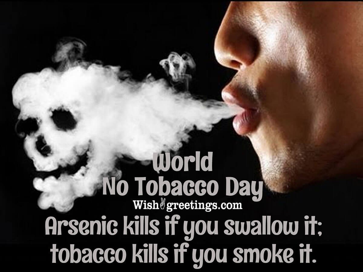 World No Tobacco Day Quote