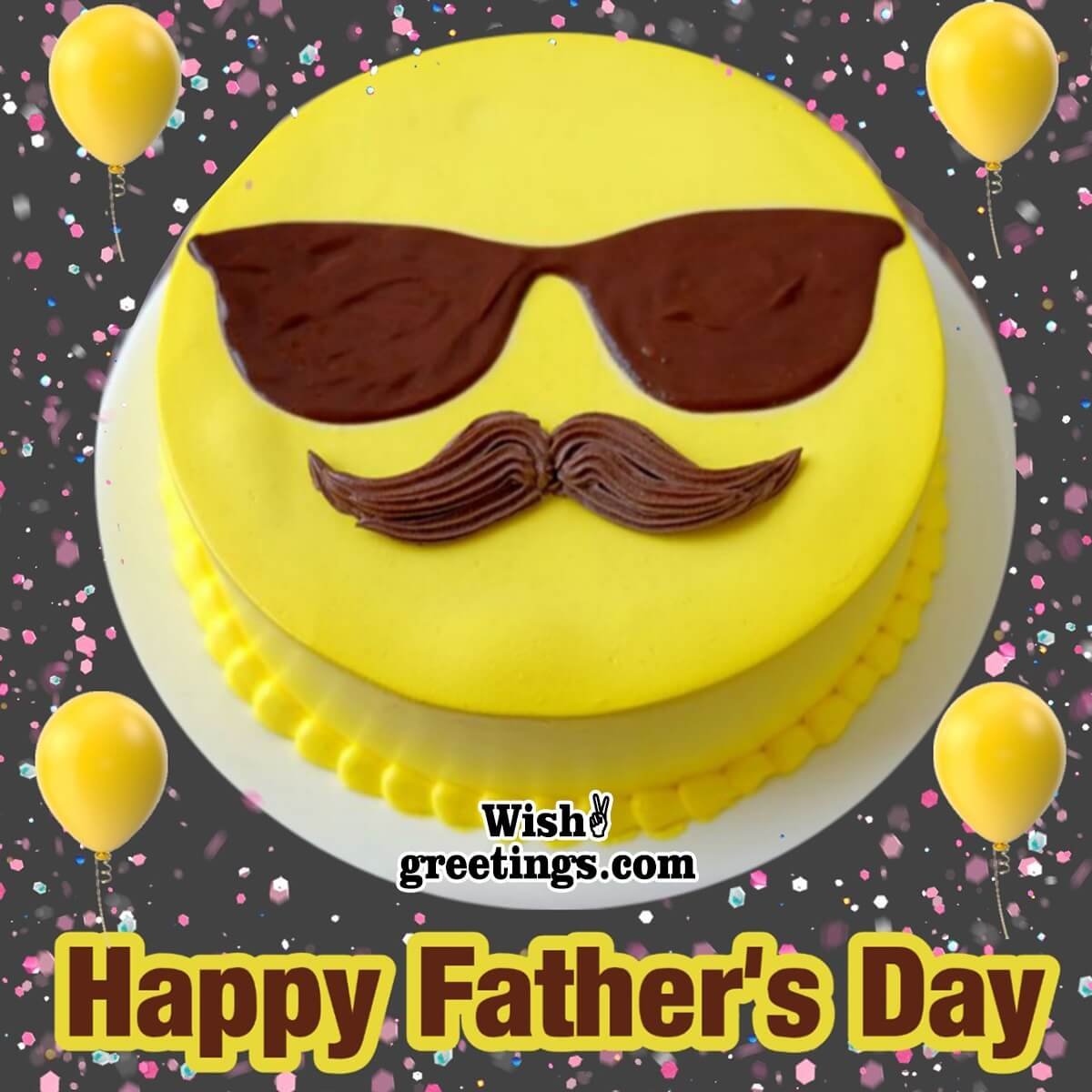 Happy Father's Day Cute Cake