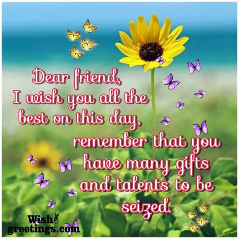 Good Day Messages For Friend - Wish Greetings