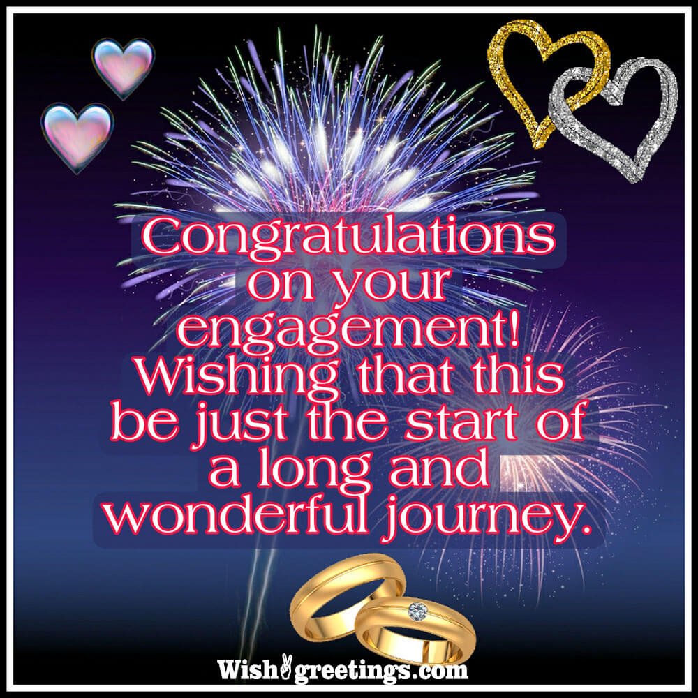 Congratulations On Your Engagement, Wish Image