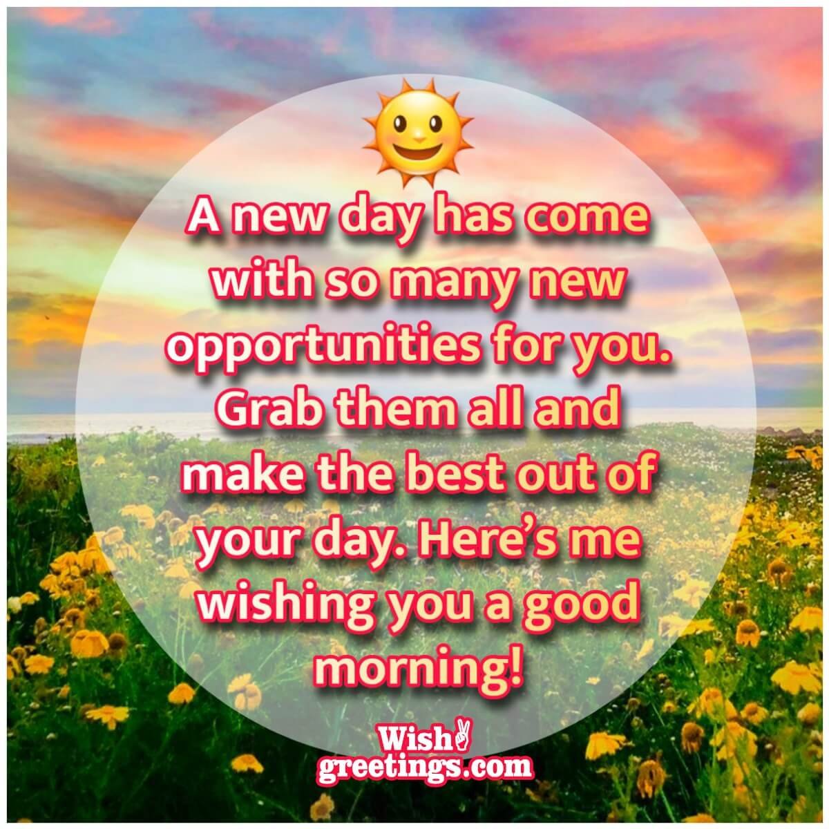 Sweet Good Morning Messages - Wish Greetings