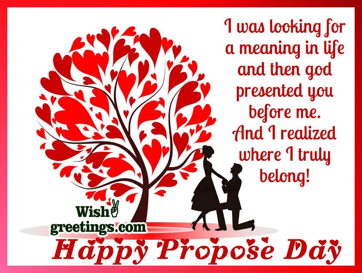 Happy Propose Day Wishes