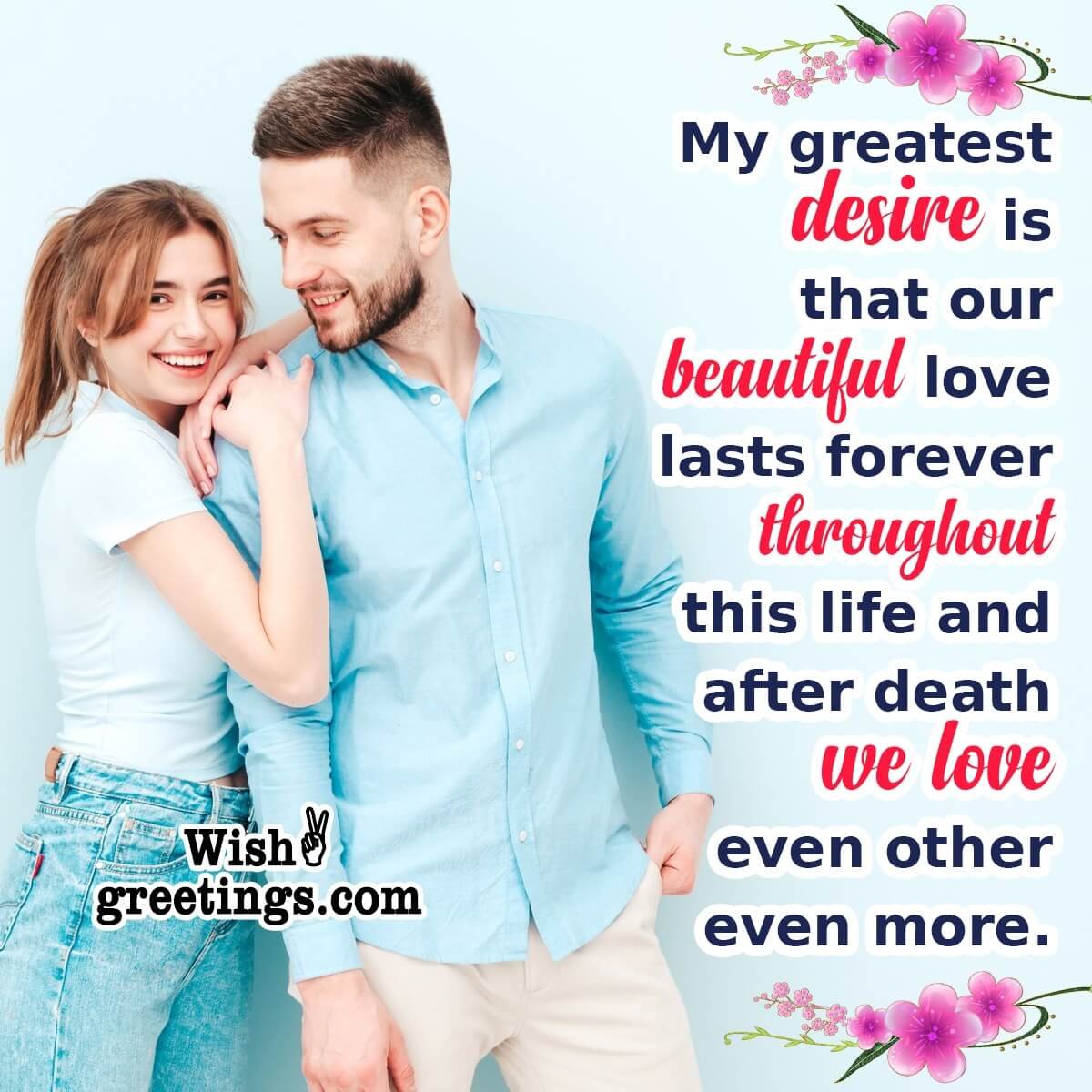 Beautiful Love Messages Wish Greetings