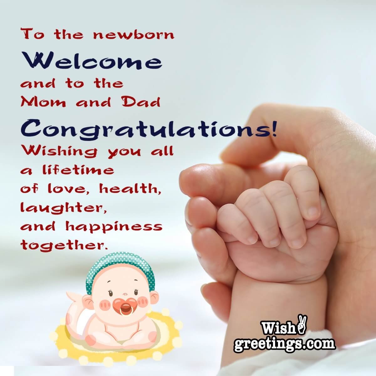 Best New Born Baby Wishes Wish Greetings