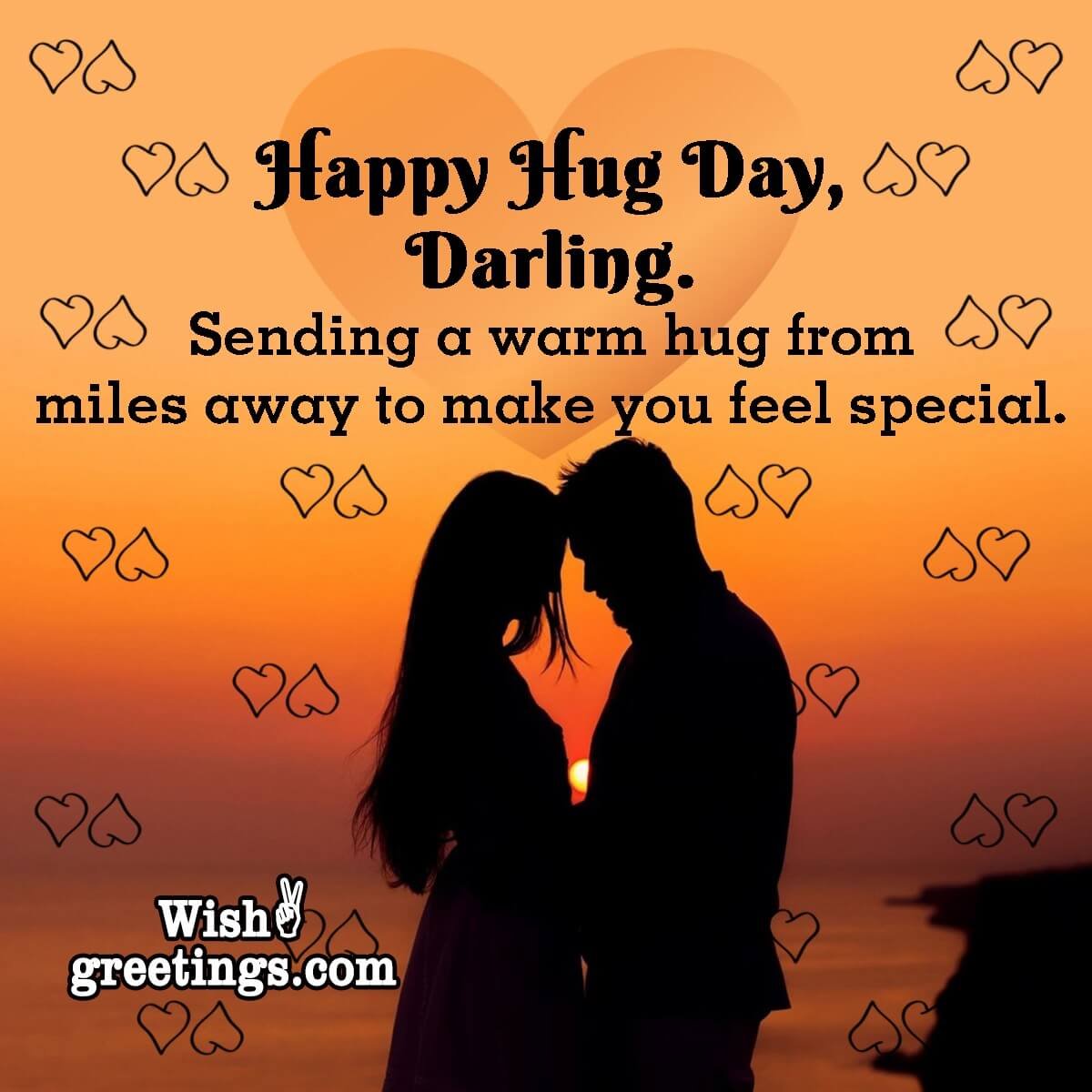 Happy Hug Day, Darling