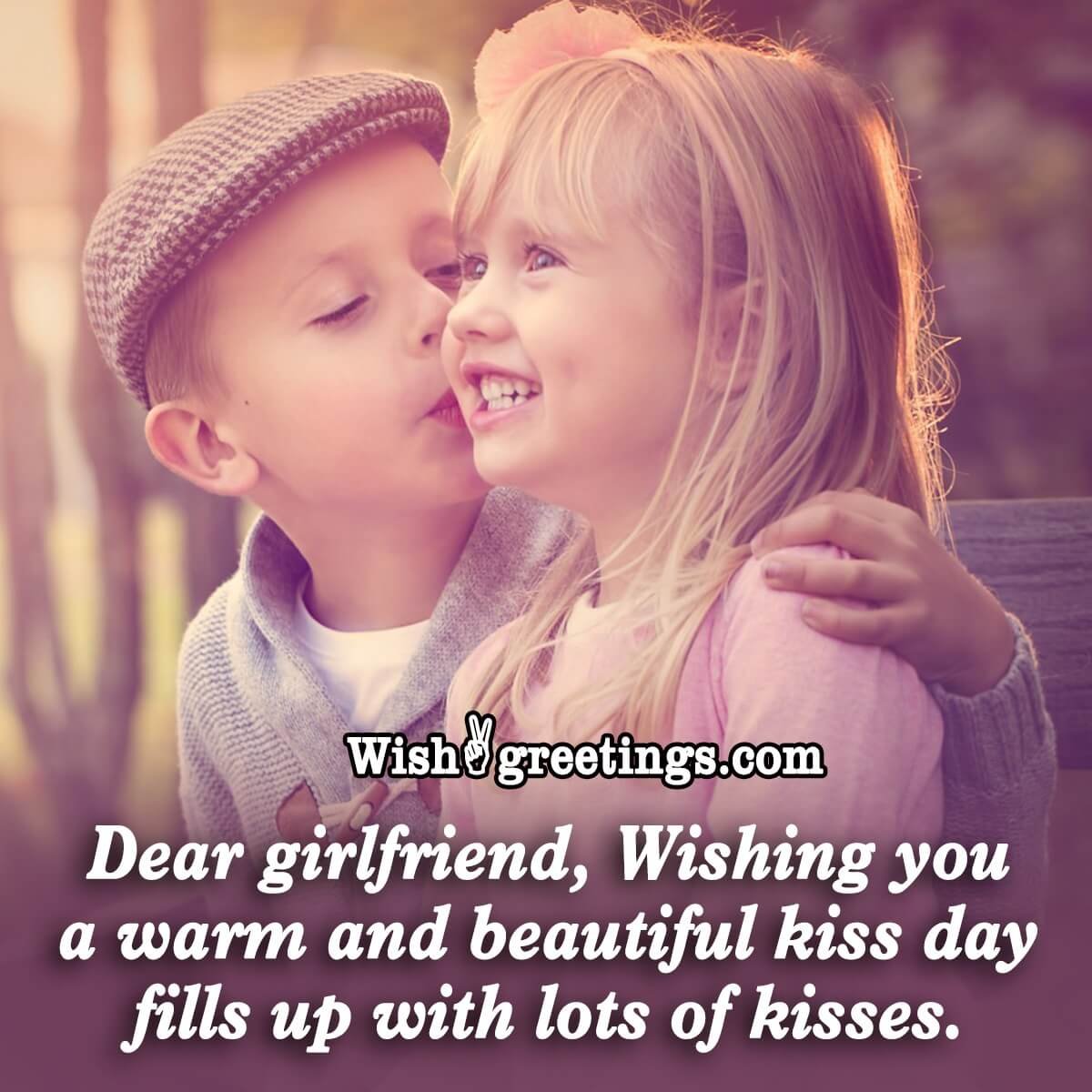 Happy Kiss Day Dear Girlfriend!