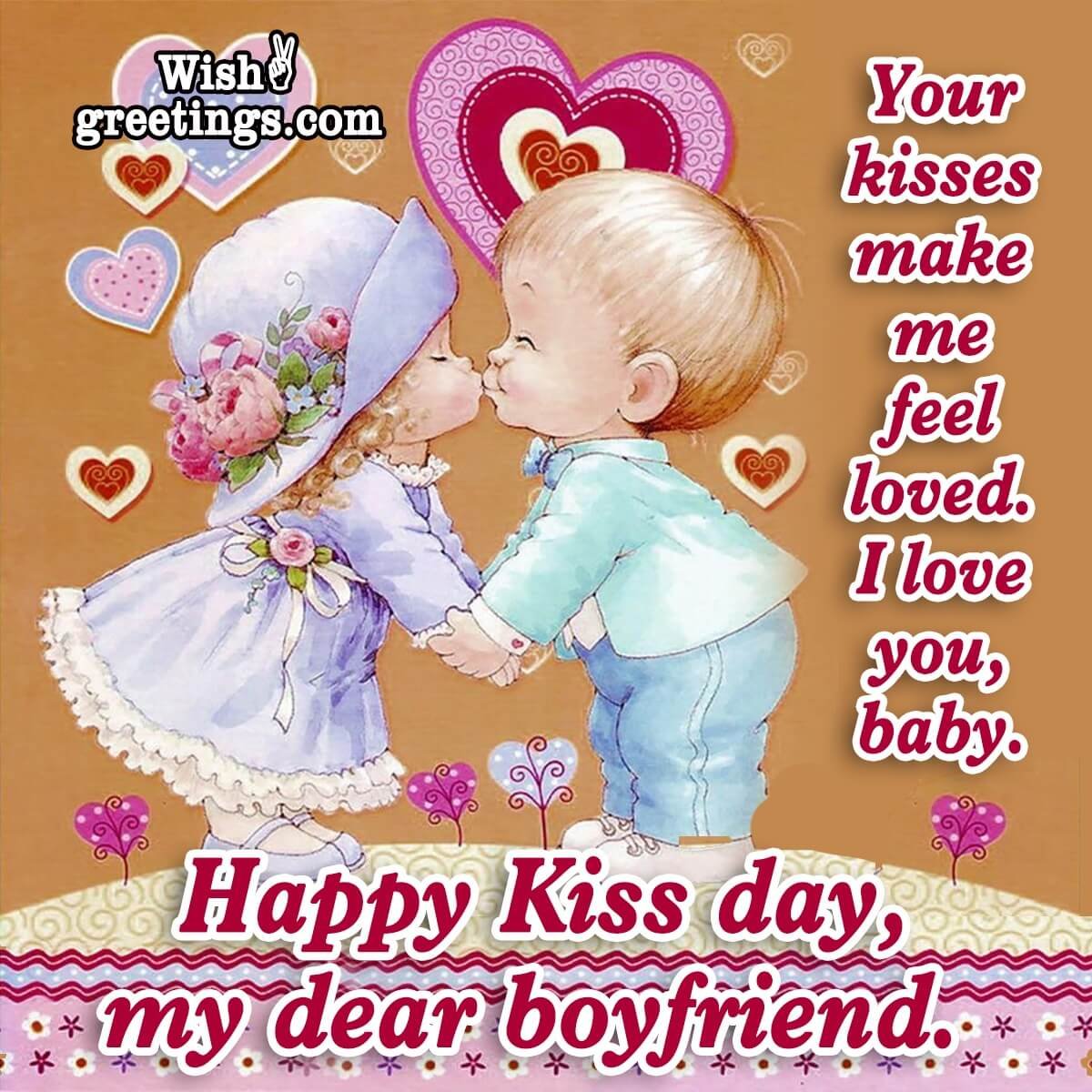 Happy Kiss Day My Dear Boyfriend!