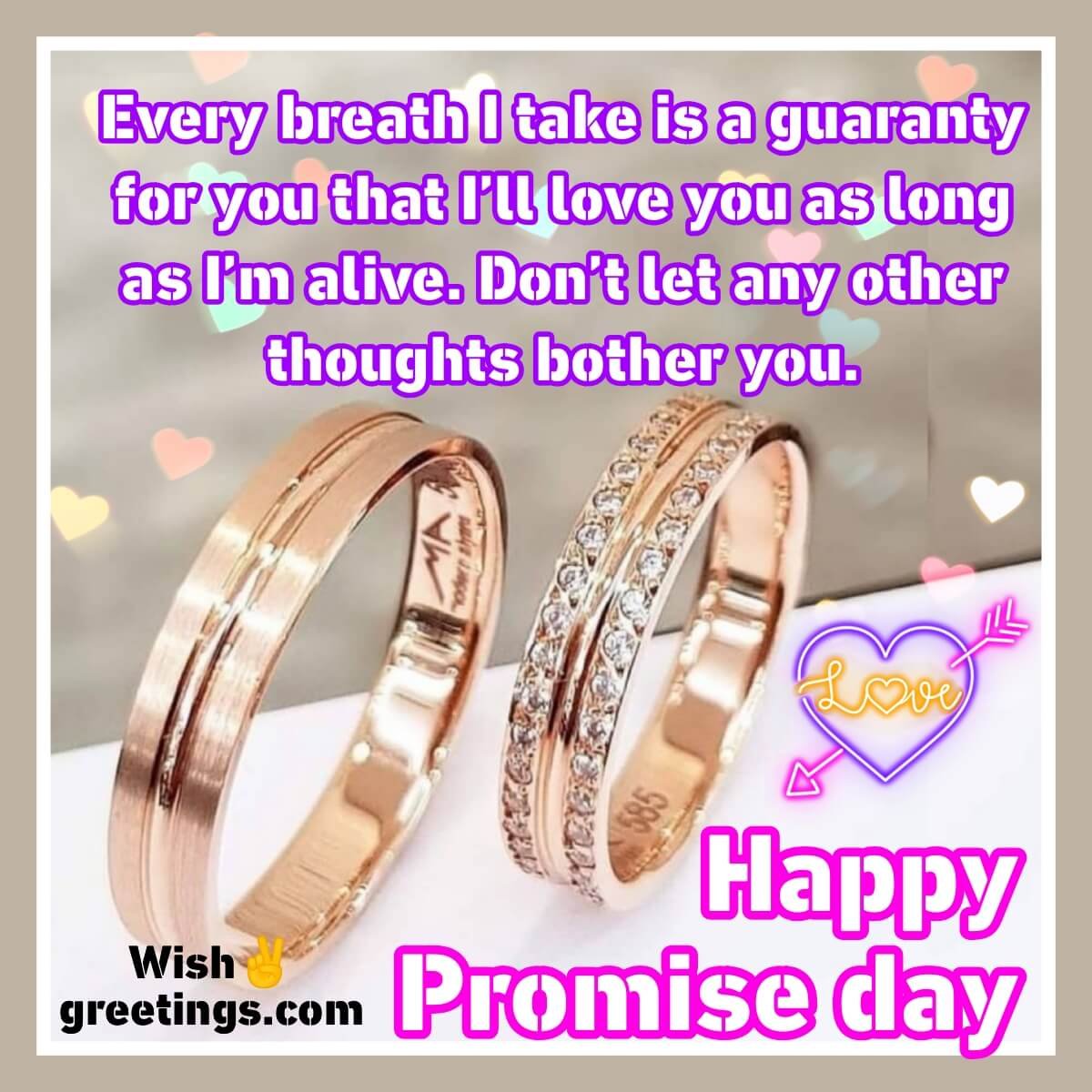 Happy Promise Day Wishes