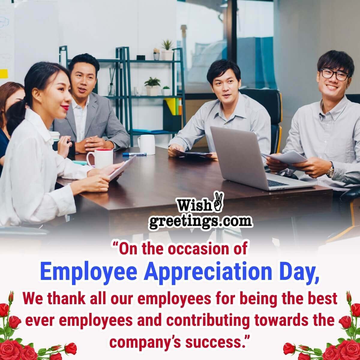 Employee Appreciation Day Messages Wish Greetings