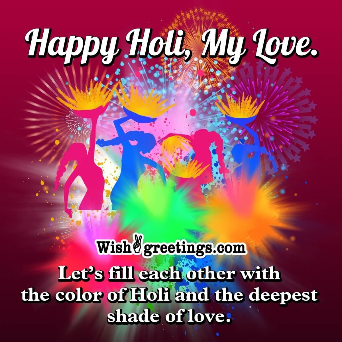 Happy Holi Wishes Messages - Wish Greetings