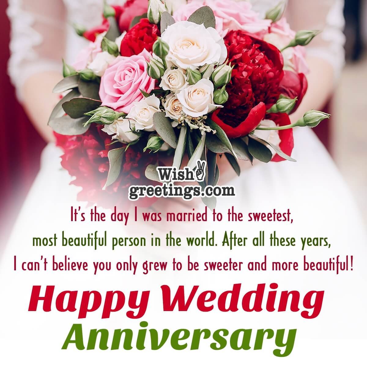 Marriage Anniversary Messages - Wish Greetings