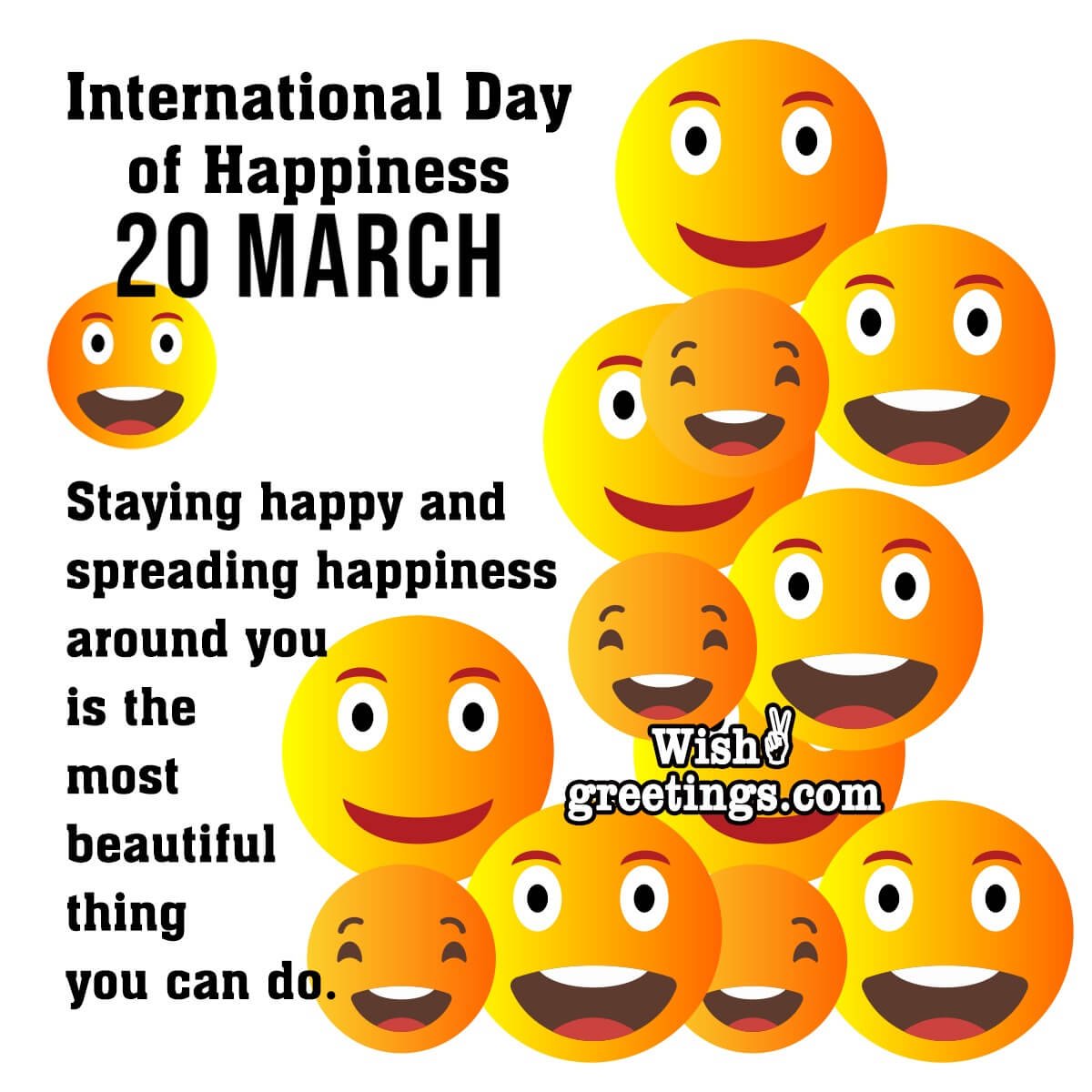 International Day Of Happiness 20march