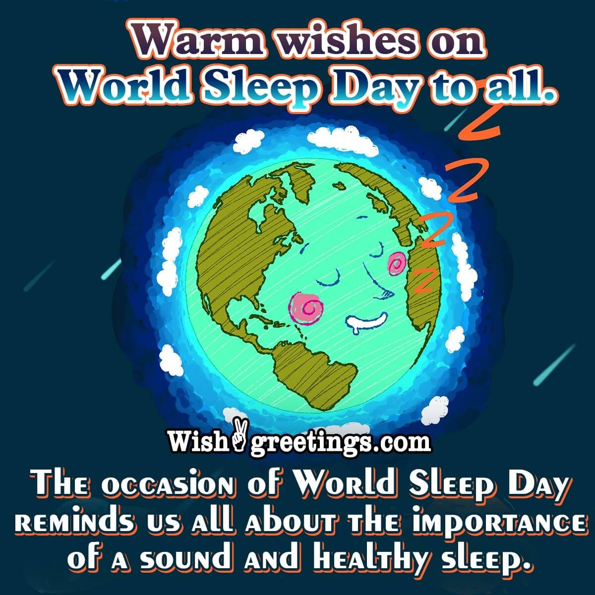 Warm Wishes On World Sleep Day