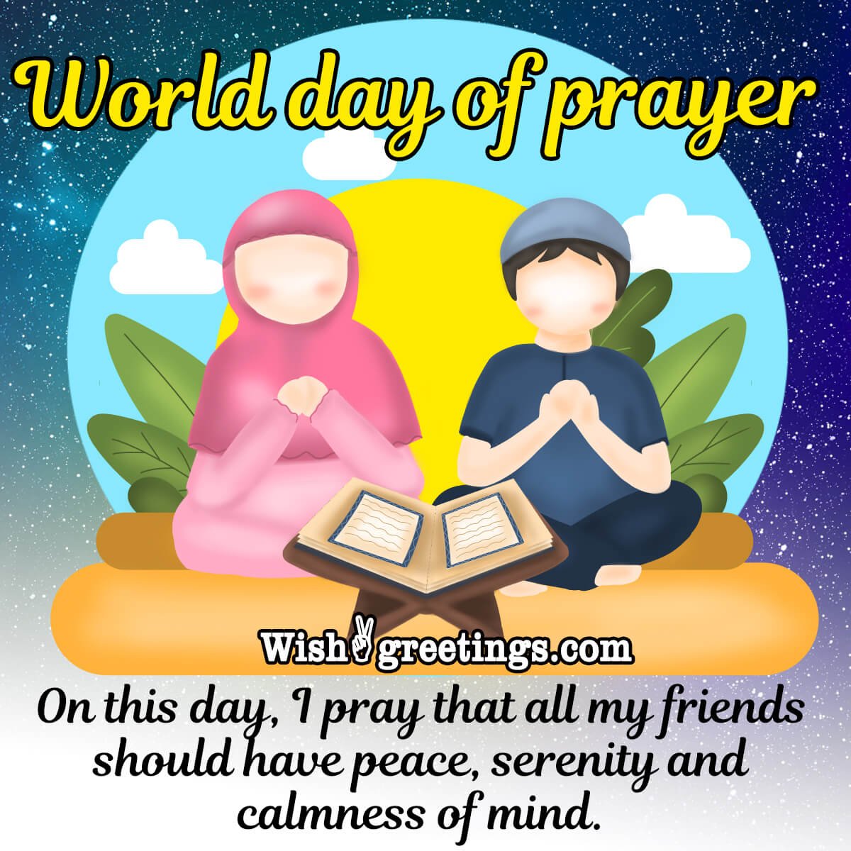 World Day Of Prayer For Friends