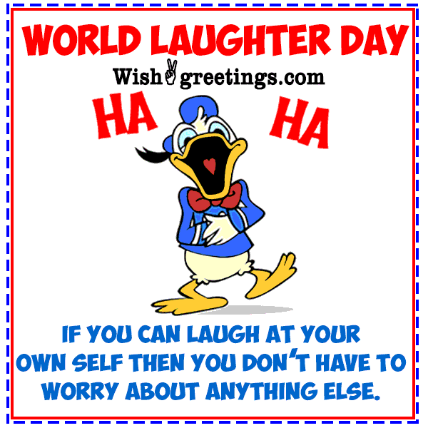 World Laughter Day Gif Image