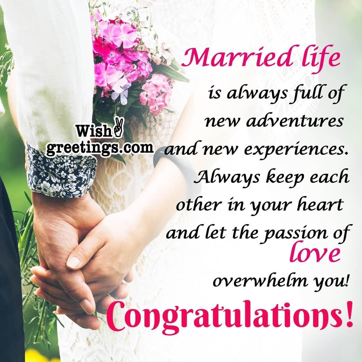 happy journey wishes to newly married couple
