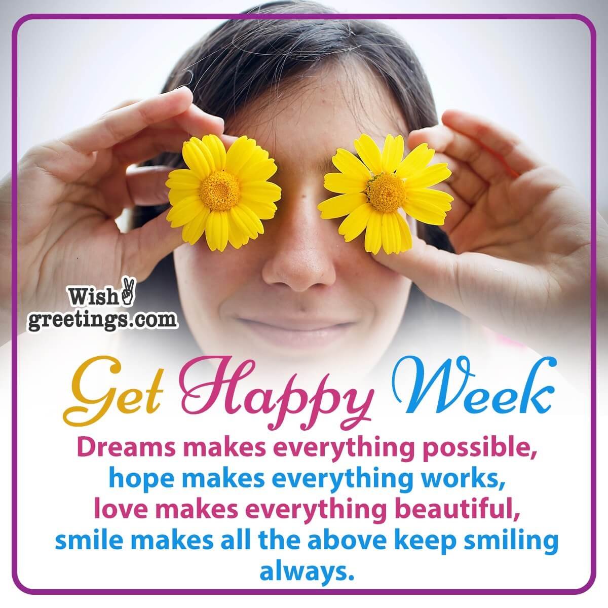 Get Happy Week Wishes Messges