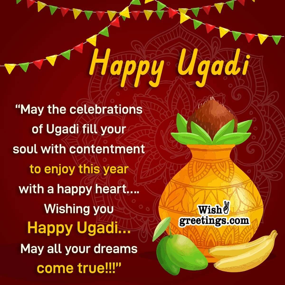 Happy Ugadi Message Picture