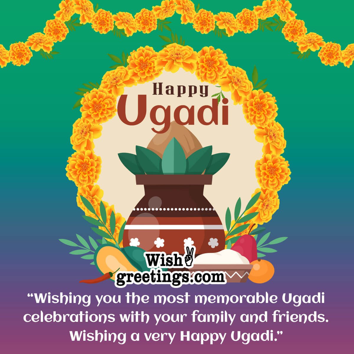Happy Ugadi Wishes Messages - Wish Greetings
