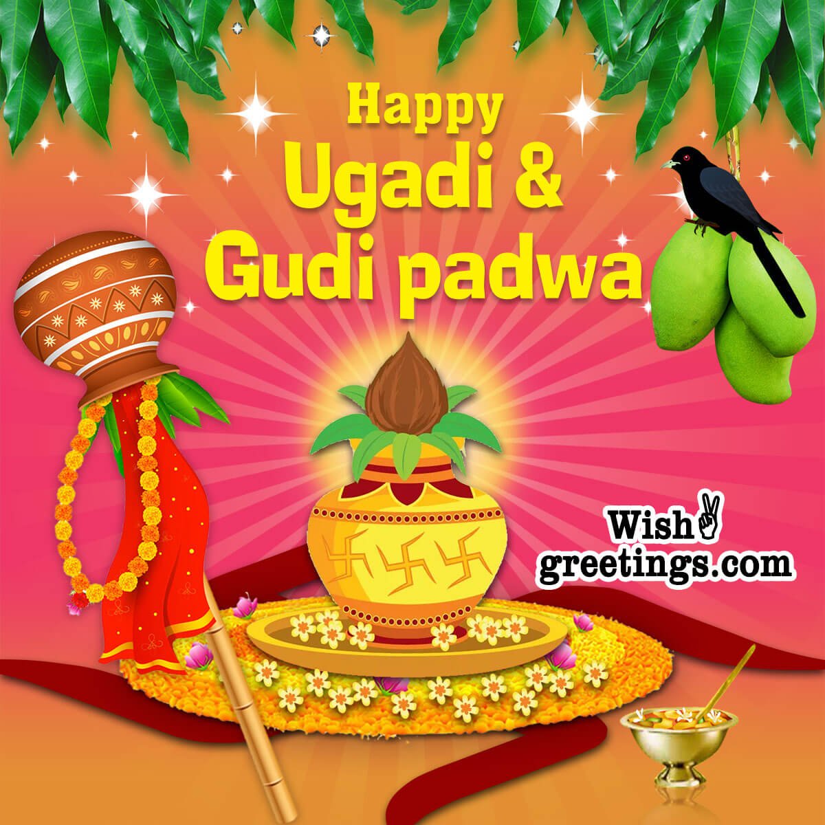 Happy Ugadi And Gudi Padwa