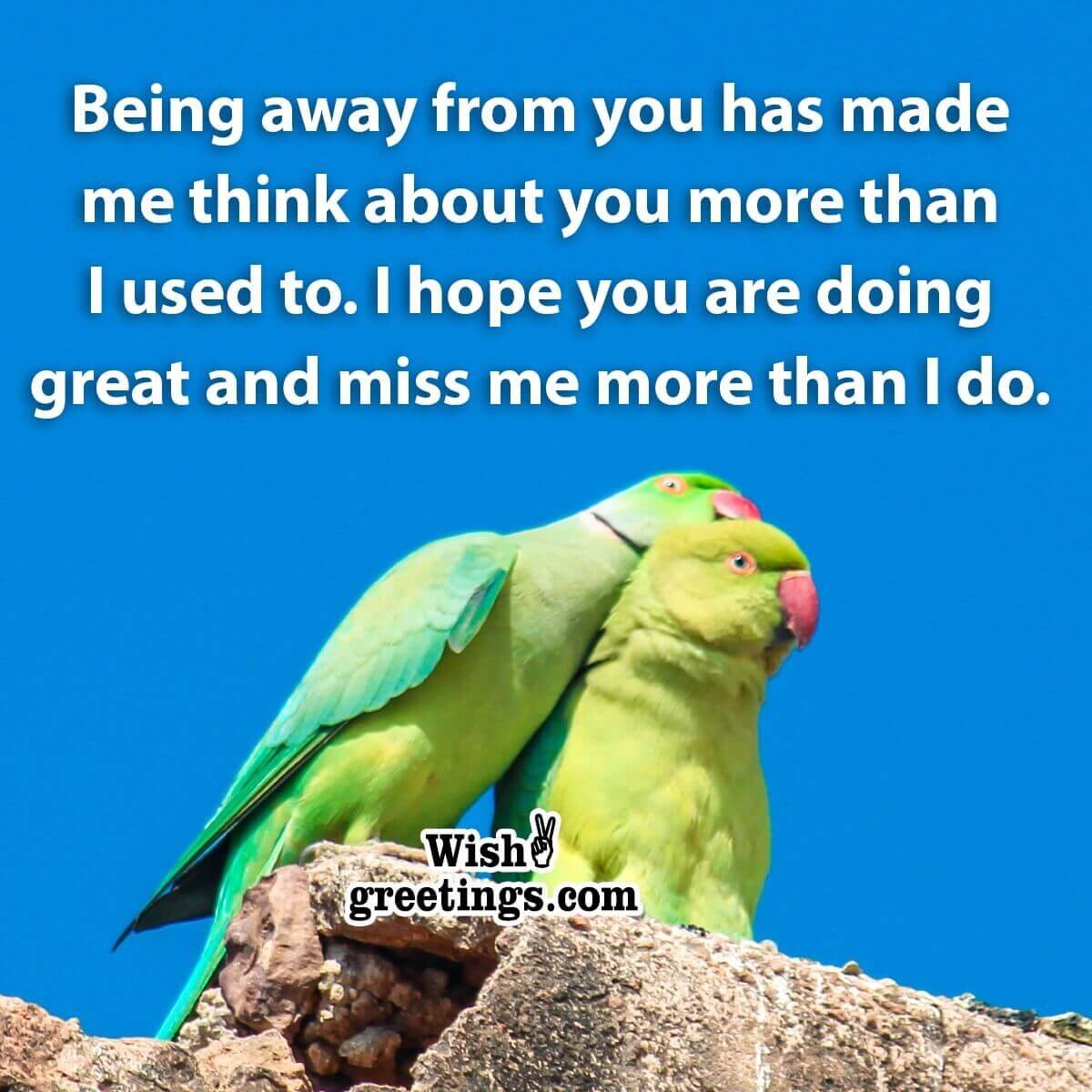 Missing You Message Image
