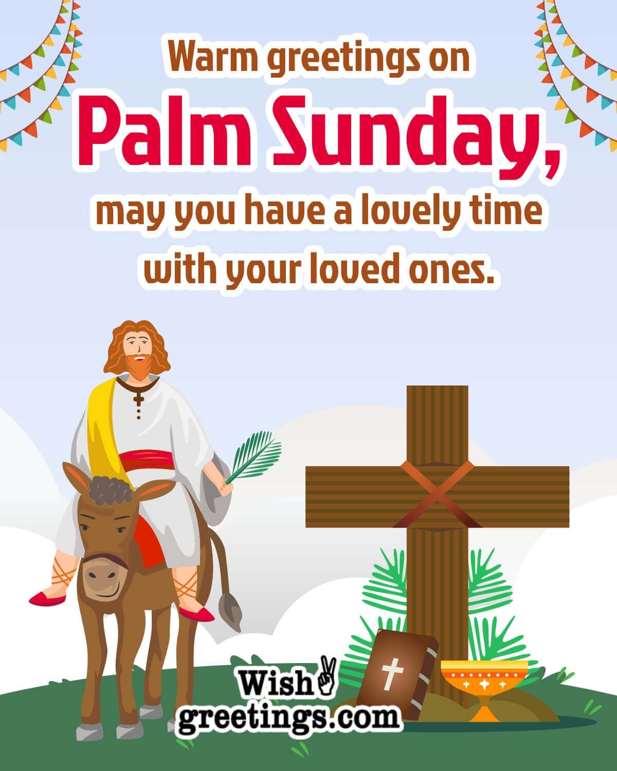 Palm Sunday Message Picture