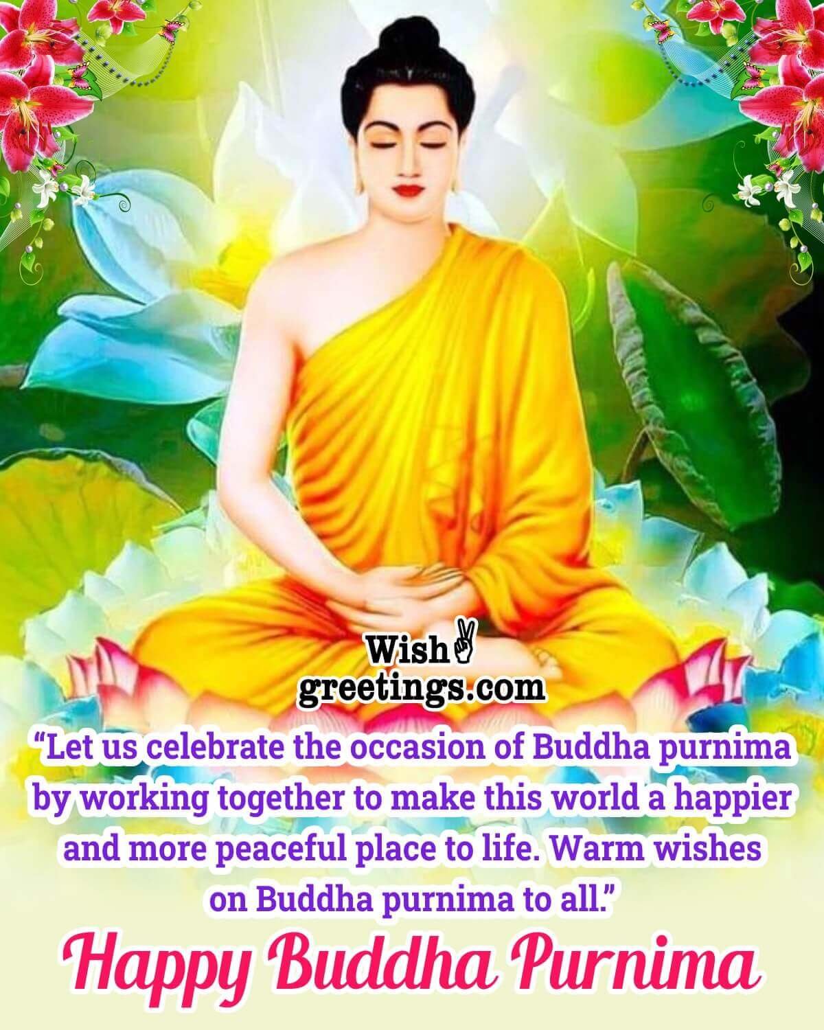 Happy Buddha Purnima Status Pic