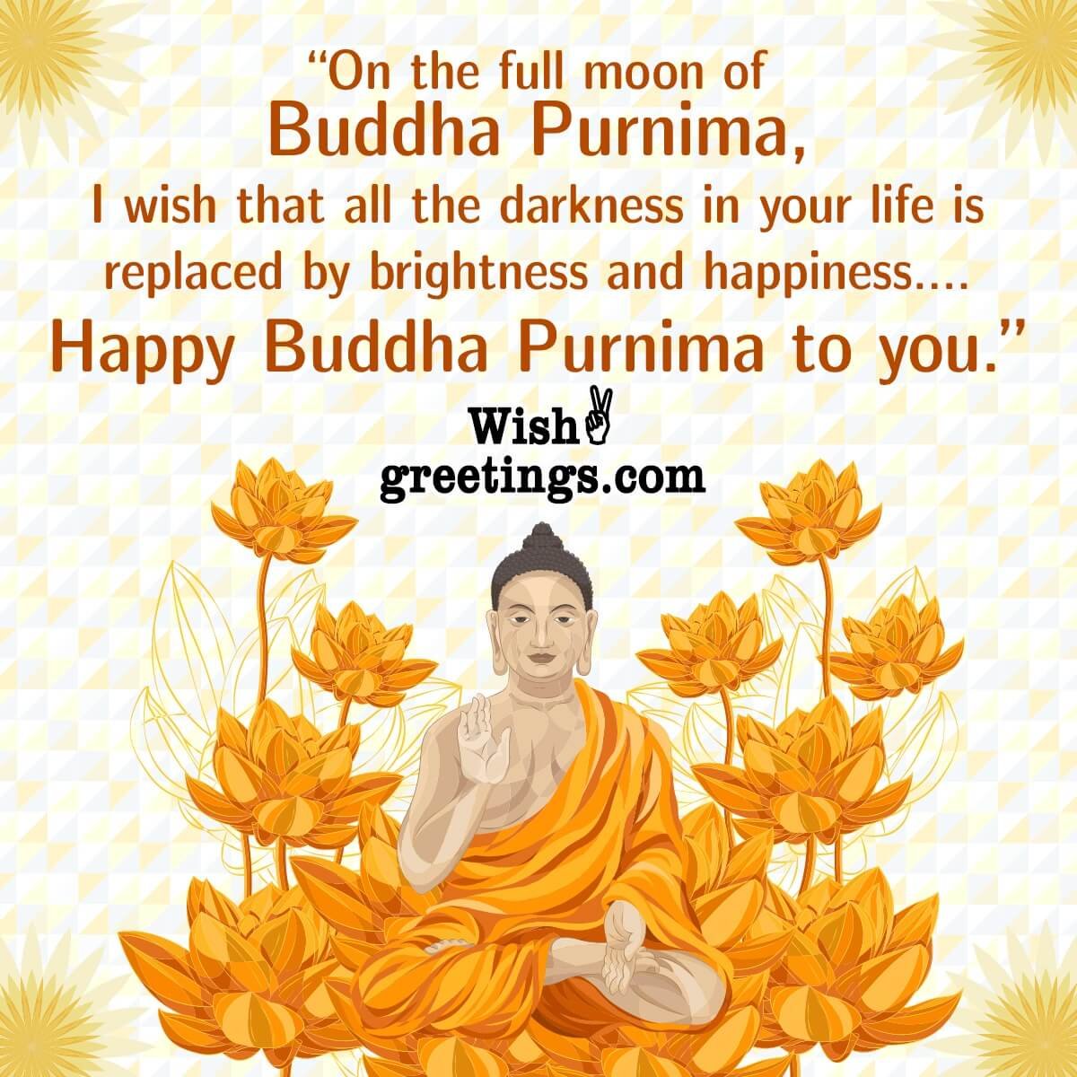Happy Buddha Purnima Wish Image