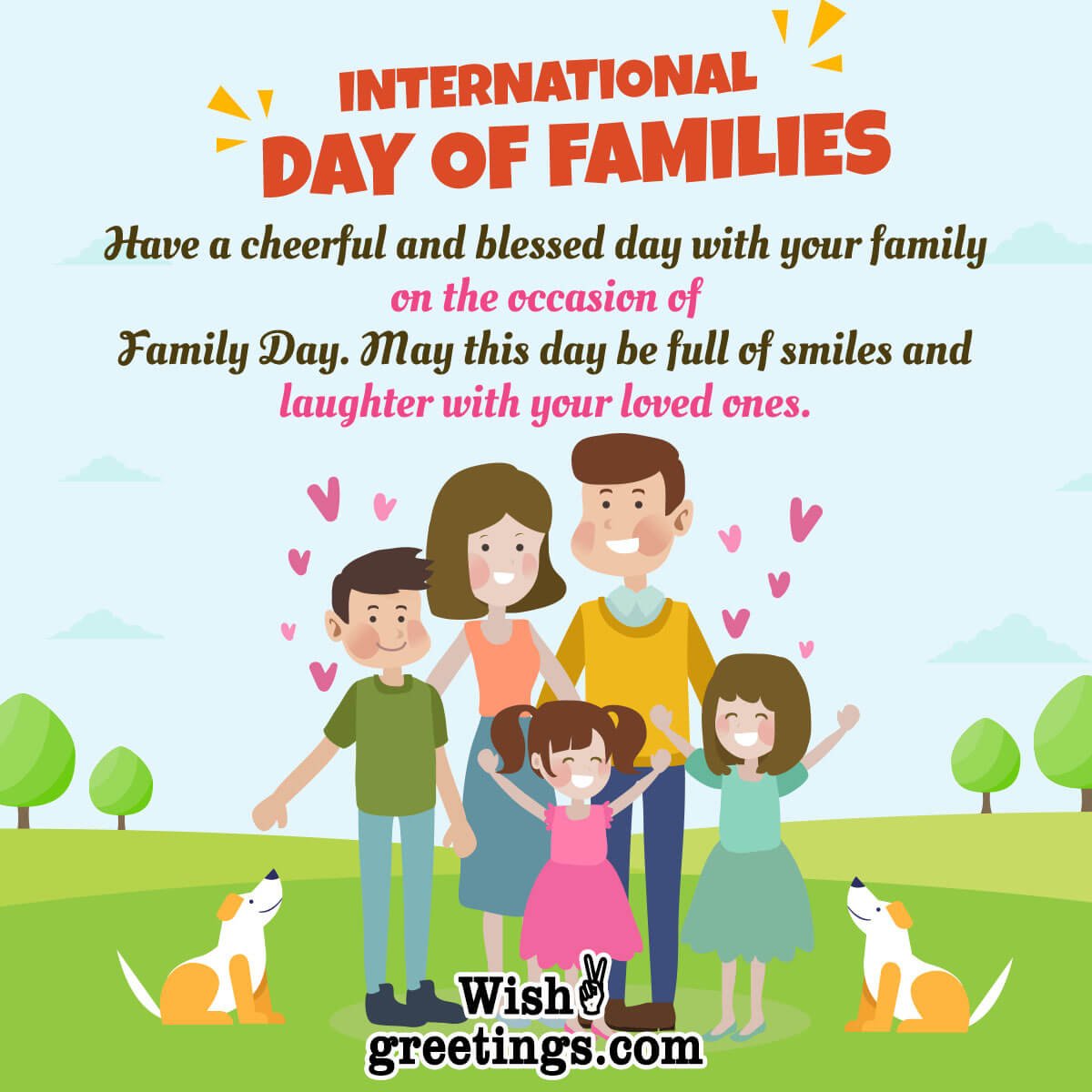 International Day of Families Wishes Messages - Wish Greetings