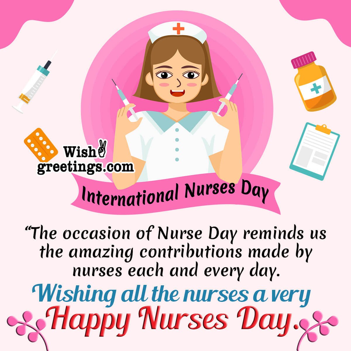 International Nurses Day Wishes Messages - Wish Greetings