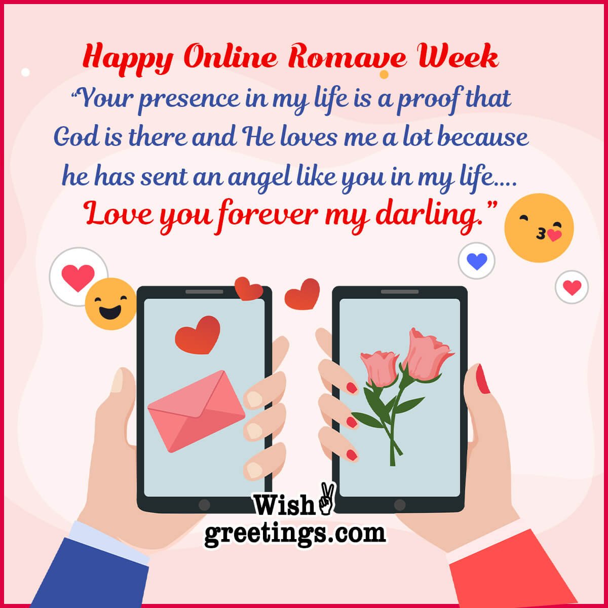Happy Online Romance Week Image