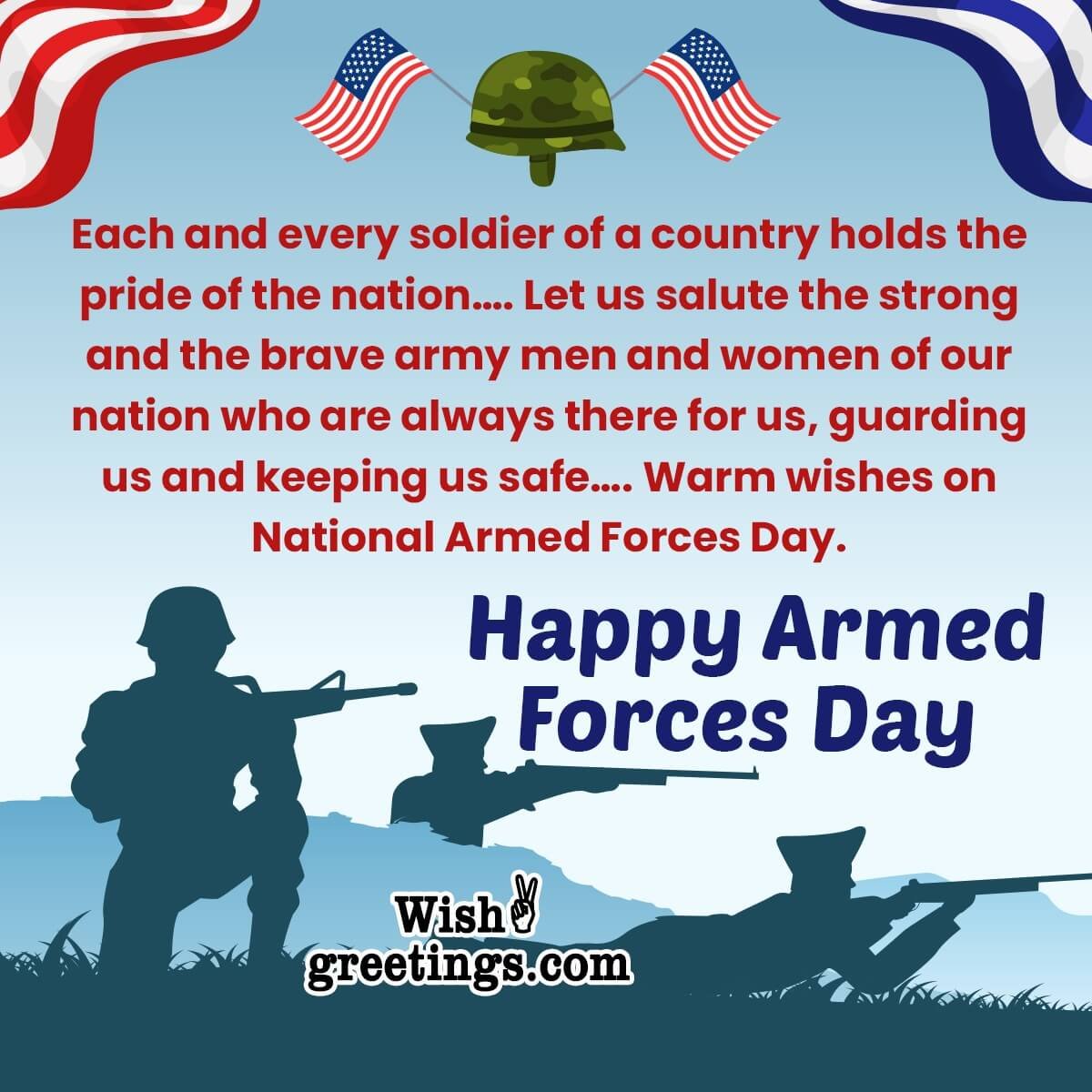 Happy Usa Armed Forces Day Message