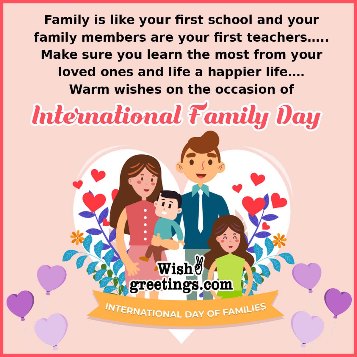 International Day Of Families Image