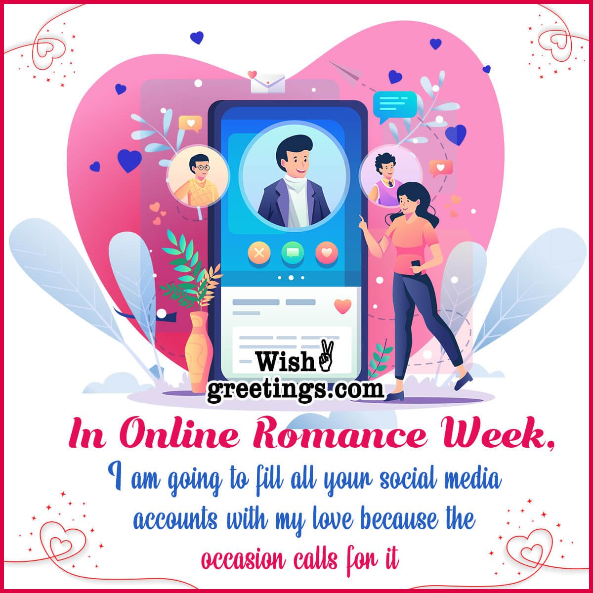 Lovely Online Romance Week