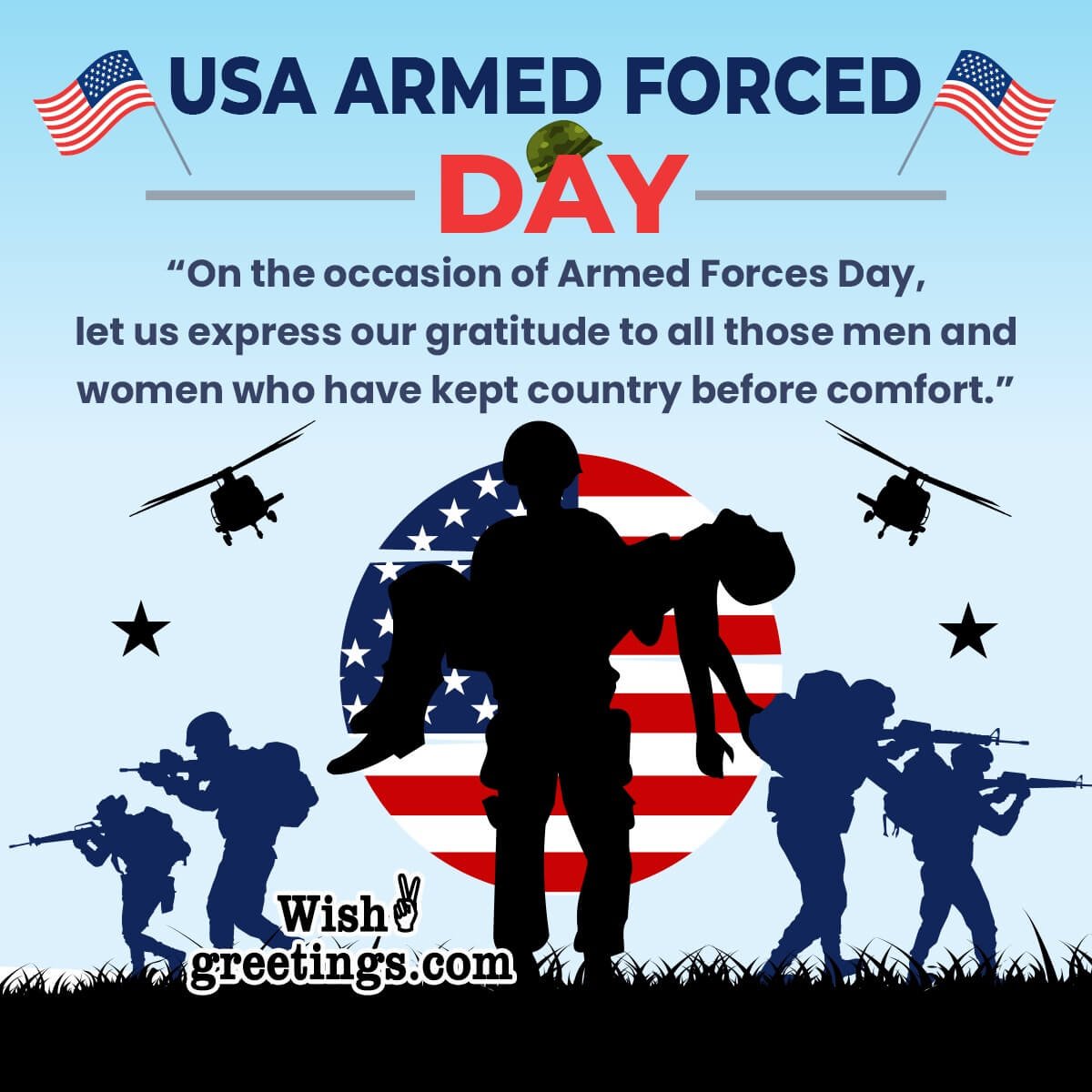 Usa Armed Forces Day Message