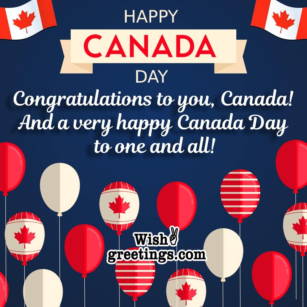 Happy Canada Day Wish