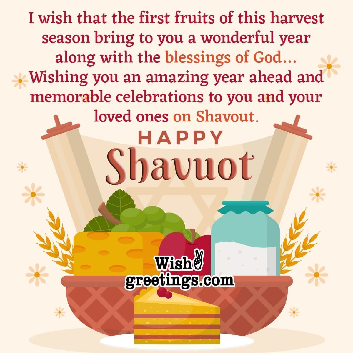 Happy Shavout Wishes For Whatspp