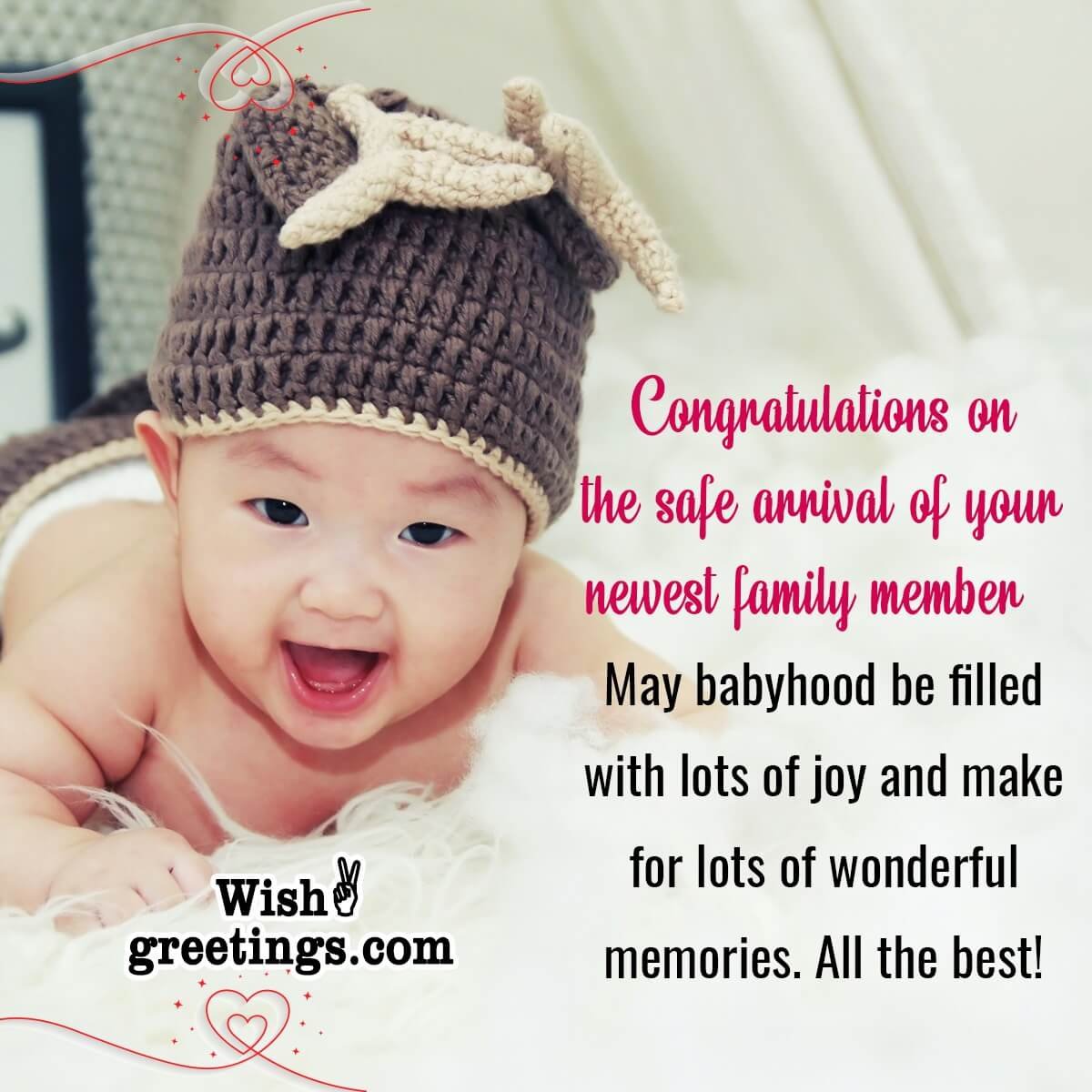 New Born Baby Wishes Messages to Father and Mother - Wish Greetings