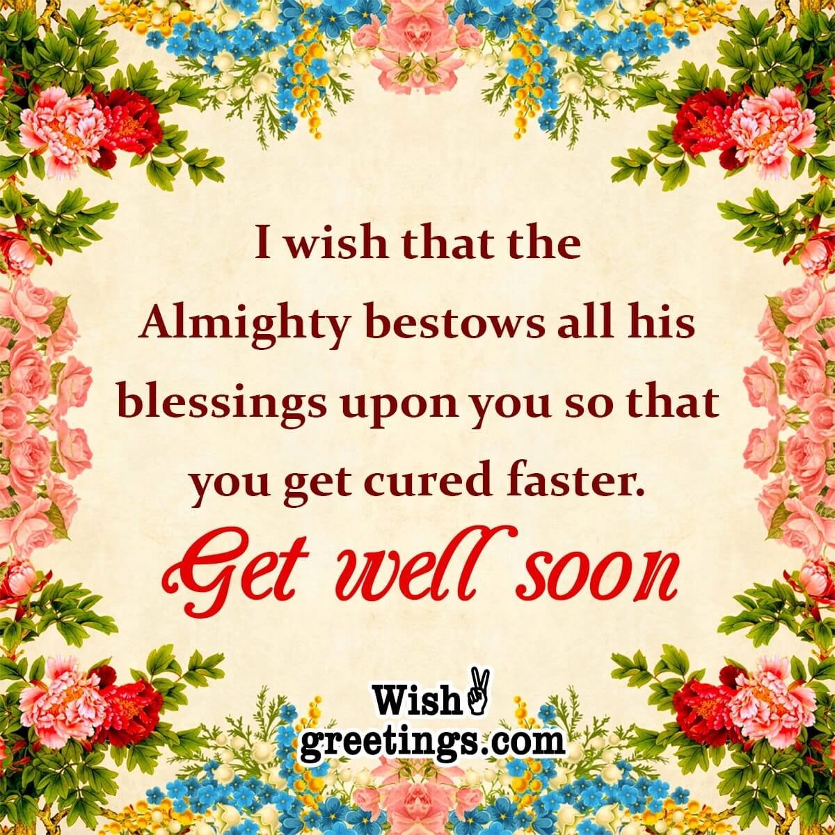 Religious Get Well Soon Messages - Wish Greetings